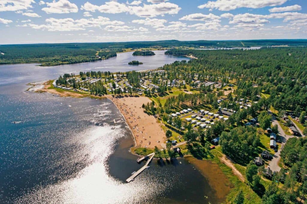 Oversiktsbilde over Arcus - Luleå, Sverige