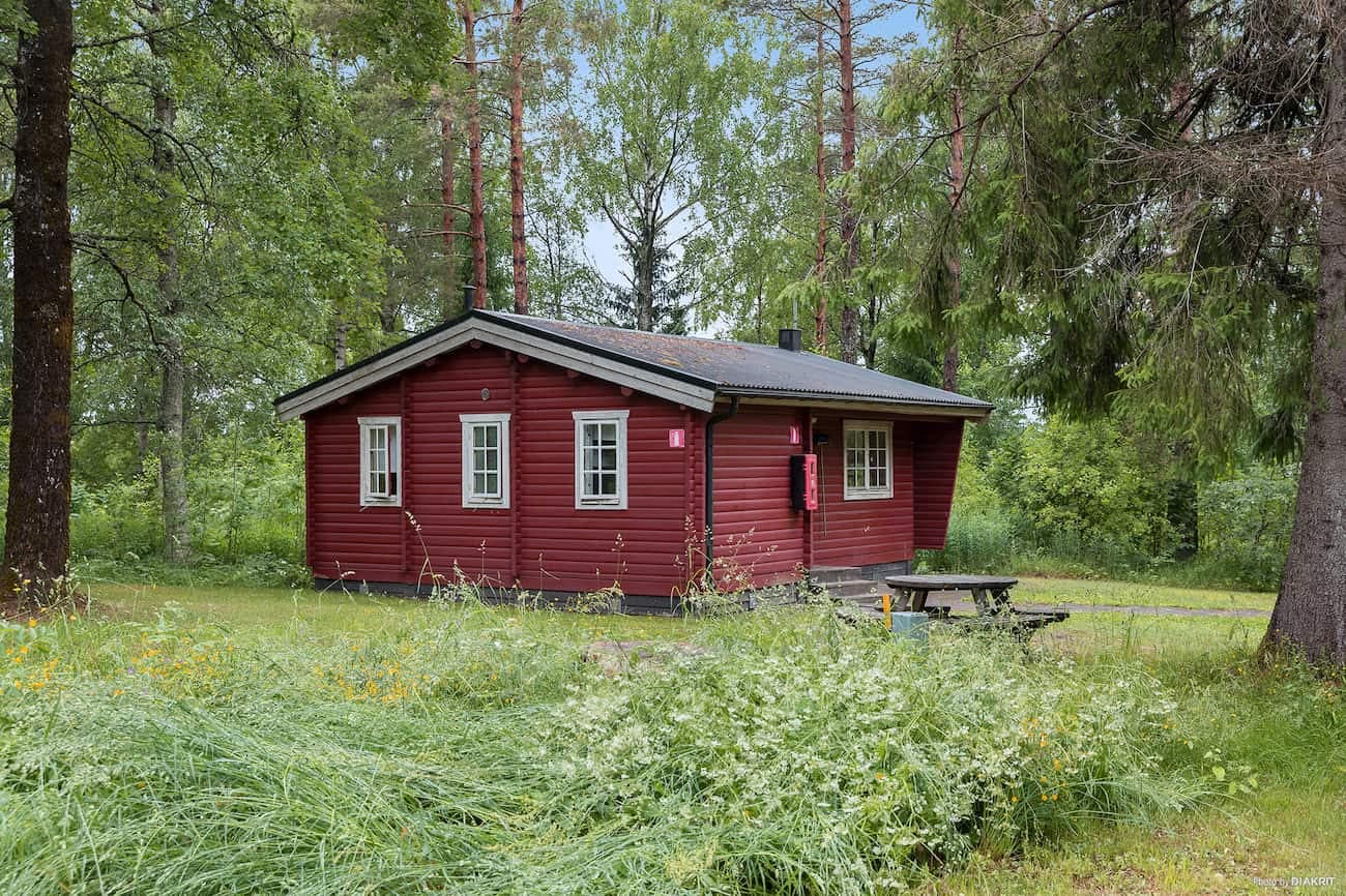 Blackstuga Hyr stuga i Ånnaboda på höstlovet