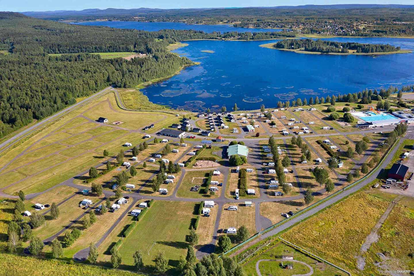 Boden Björkenäs camping nær naturen