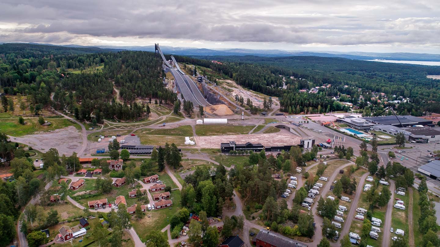Boende för orienteringsklubbar i stugor i Falun