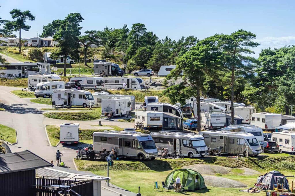 Bobilplass på First Camp City - Strömstad