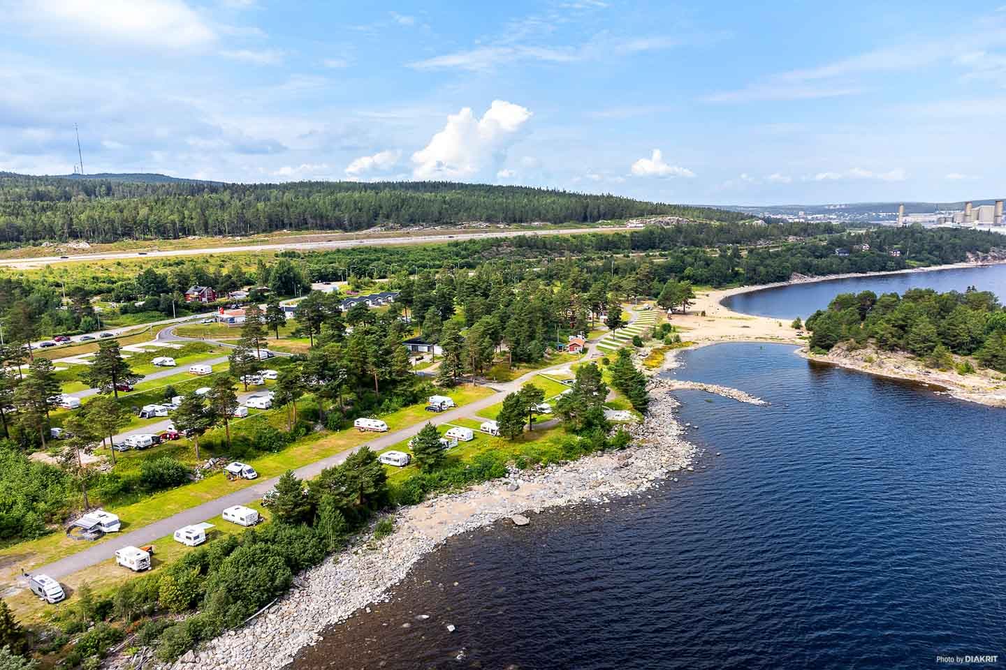 Fläsian - Sundsvall, Campingplass i Nord-Sverige