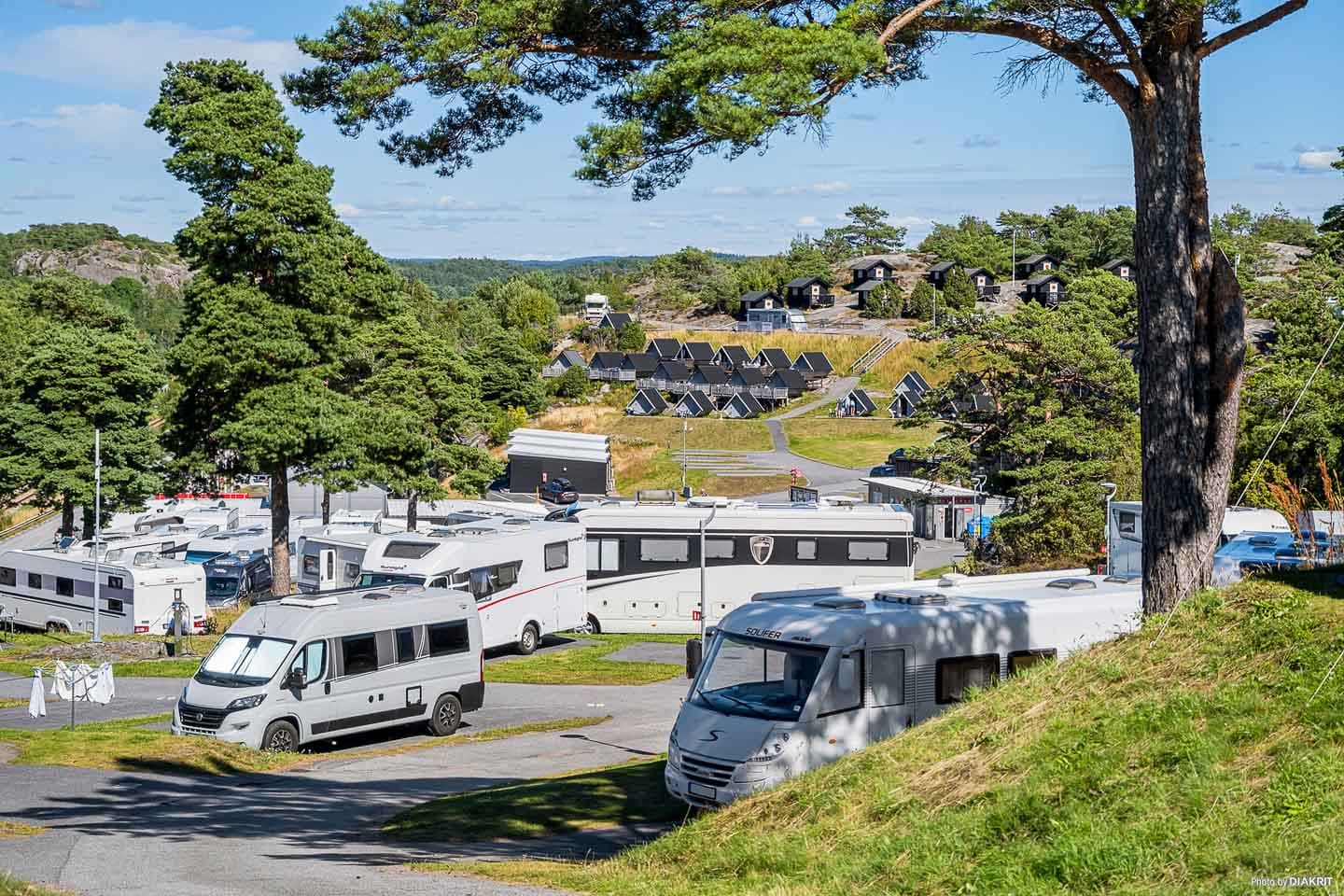 Camping på First Camp City – Strömstad