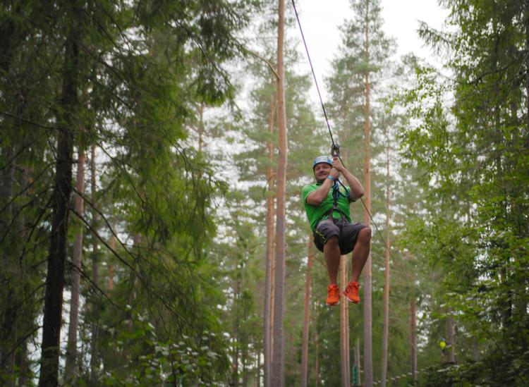 Zipline Høyt og Lavt Bø Telemark