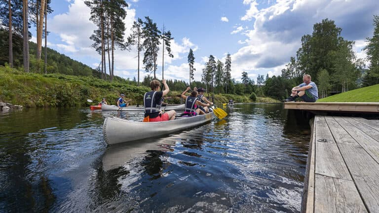 Aluminiumskano, Telemarkskanalen, Lunde - Telemark