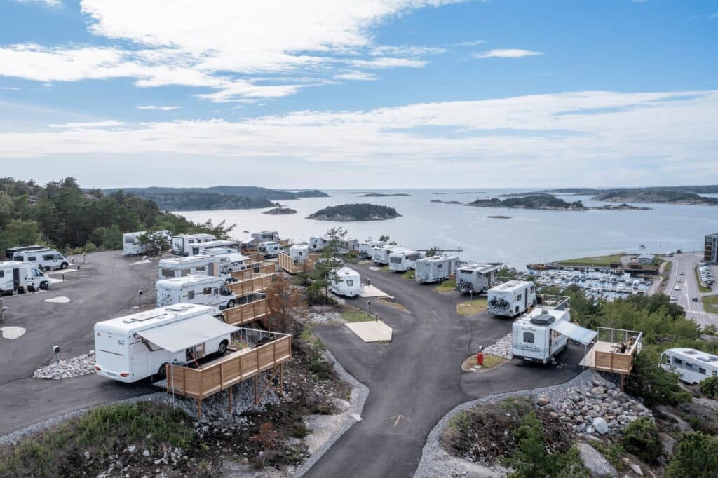 Bobilplass på First Camp City - Strömstad
