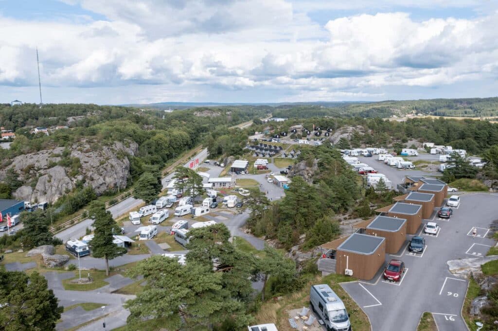 Camping på First Camp City – Strömstad