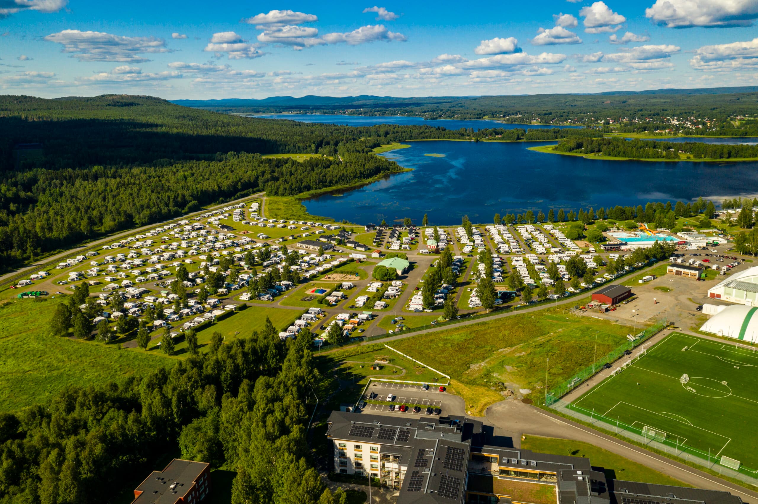 Ställplats i Boden