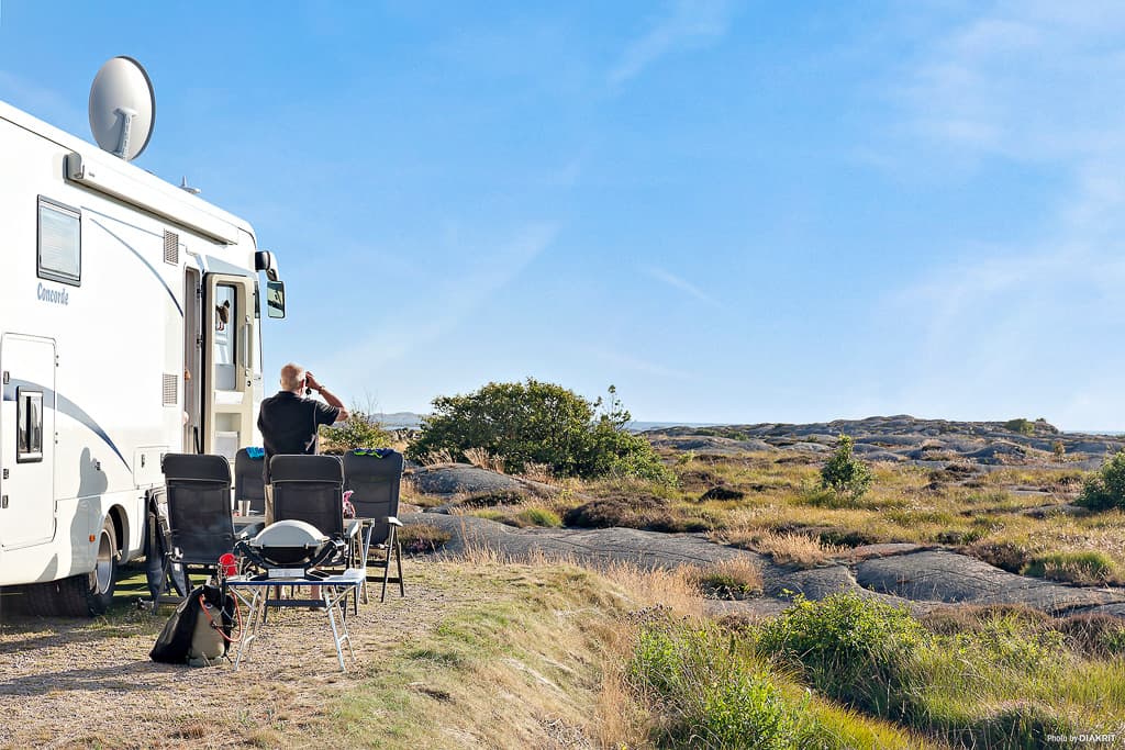 Campingplass i Sverige i Kungshamn