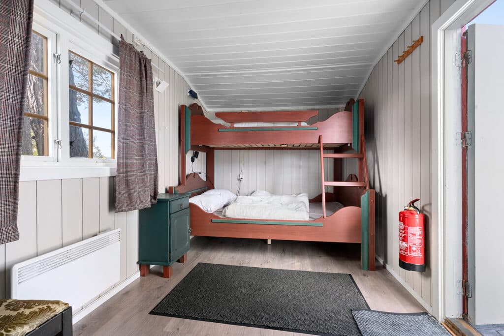 Interiør Knausenhytte på Beitostølen