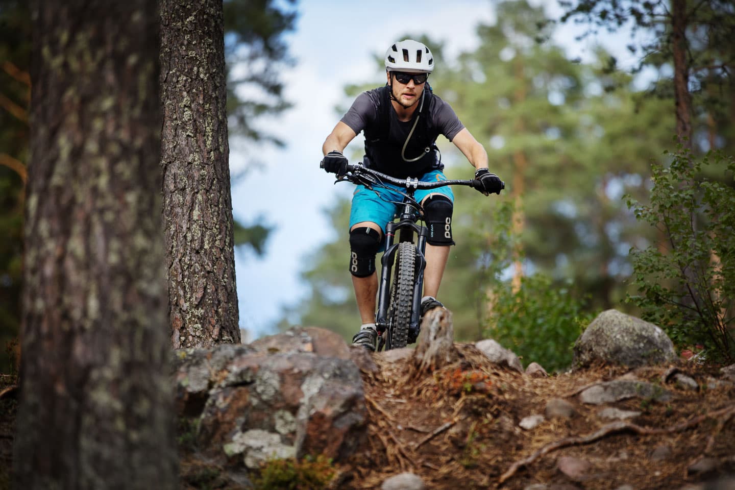 MTB-spor ved Lugnet i Falun nær First Camp