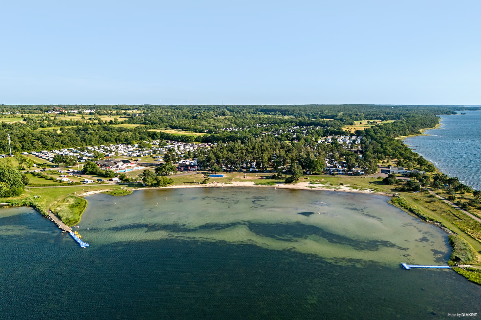 Ekerum Öland drönarbild