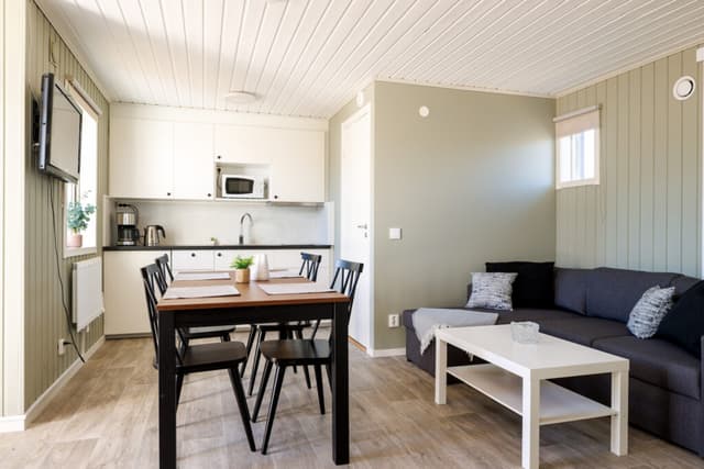 Storstuga på First Camp Björknäs i Boden