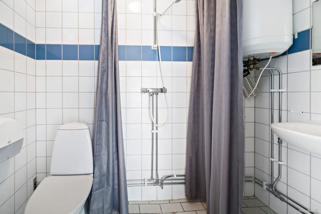 Gammelbystugan badrum