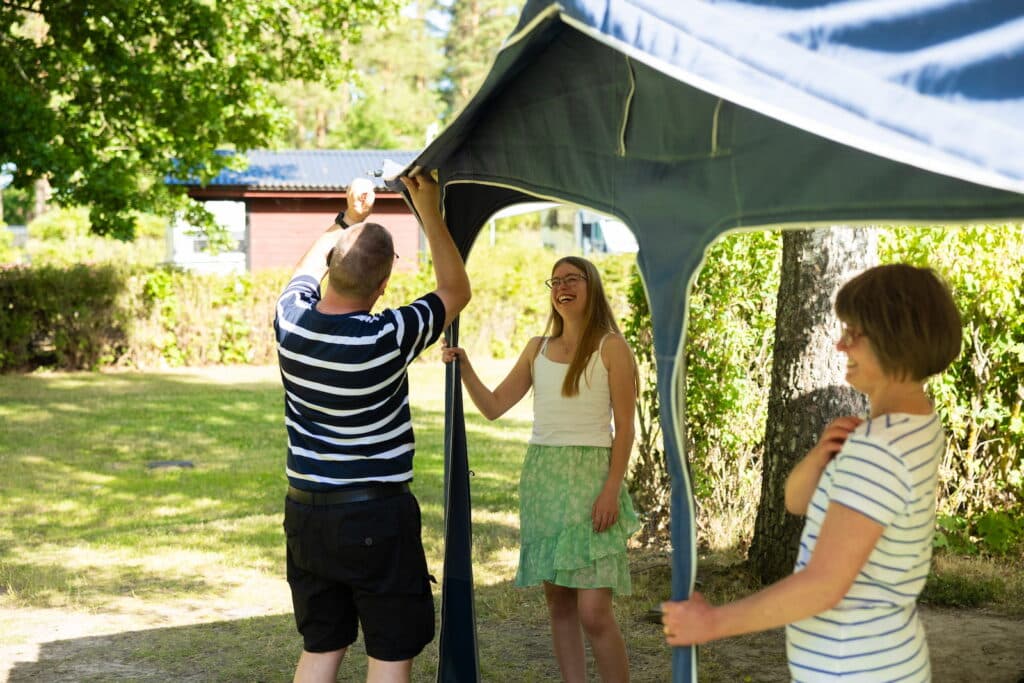 Familjevänlig camping på First Camp Glyttinge - Linköping