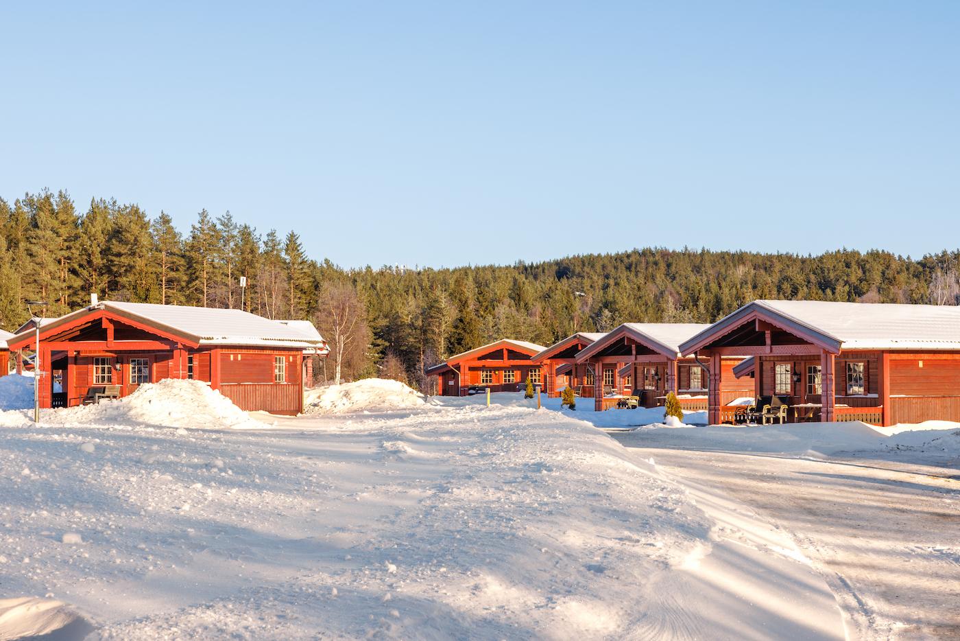 Hyttetun vinterstid Bø - Telemark