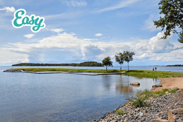 Camping ved innsjø i Sverige, Hammarö