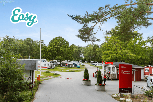 Camping nær Stockholm sentrum, Sverige