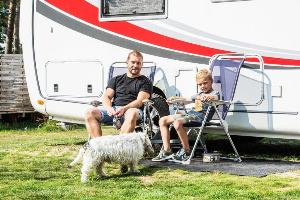 camping med hund