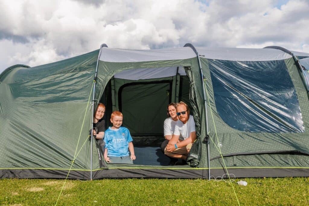 First Camp Bo Telemark telte med familie