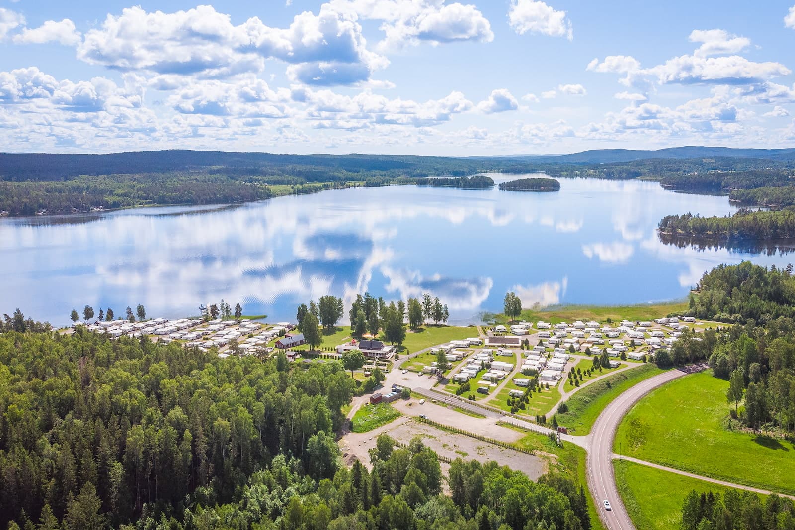 Sjönära camping i hjärtat av Värmland