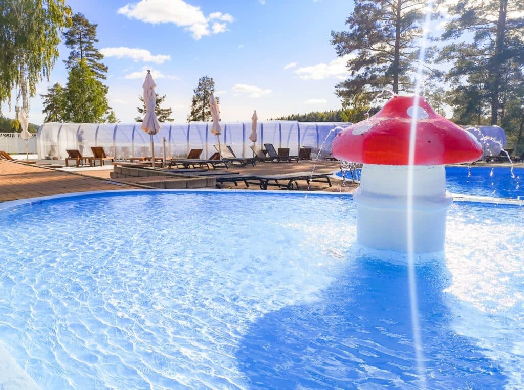 barnpool på campingen sommarvik - årjäng