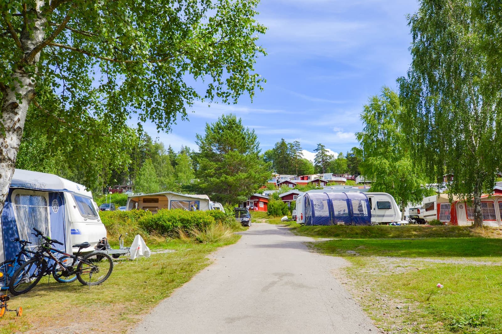Mysig campingdag i Årjäng på First Camp Sommarvik - Årjäng