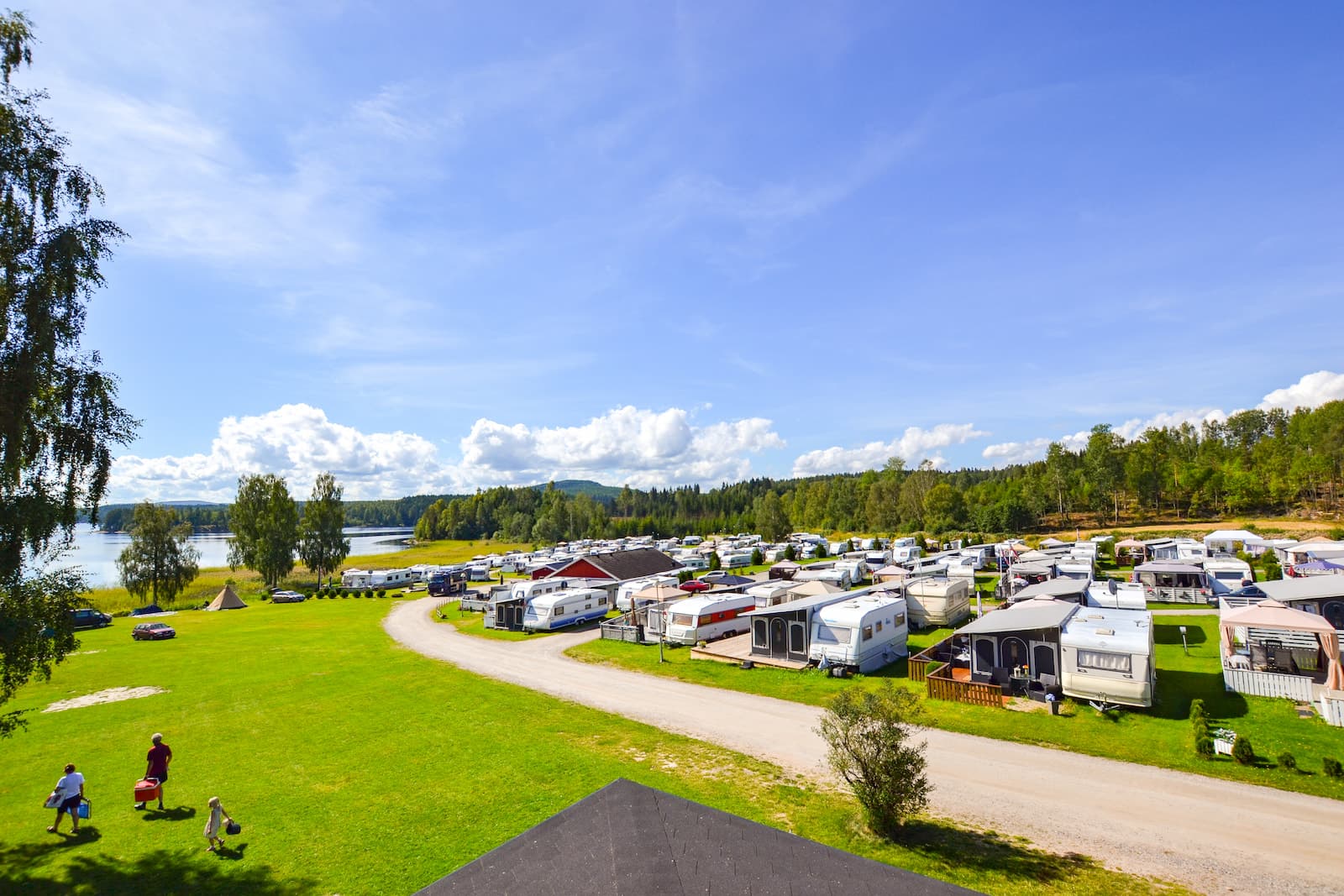 Camping för husvagn, husbil och tält i vackra Värmland