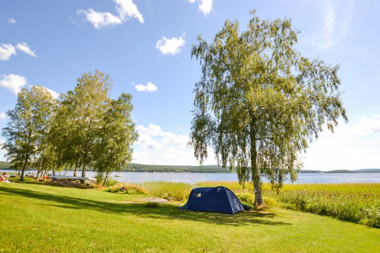 Tältplats på campingen Haganäset - Charlottenberg