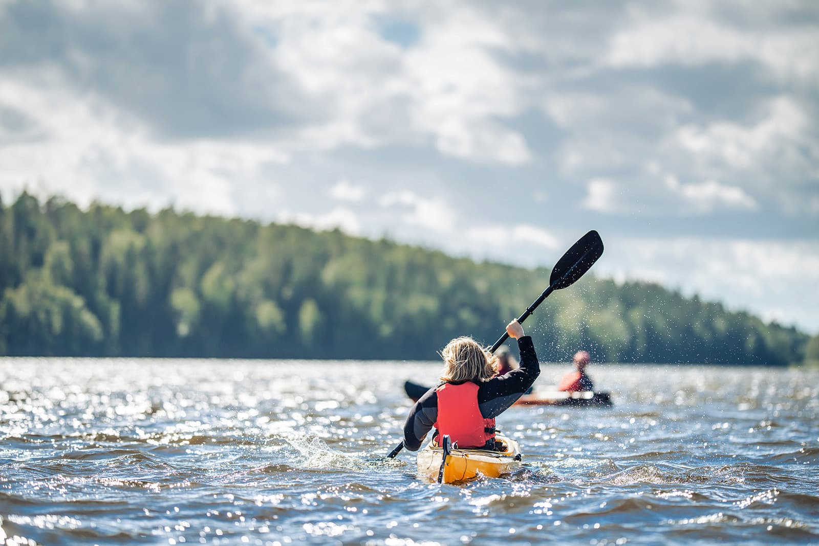 Hyr kajak och aktiviteter på campingen i Årjäng