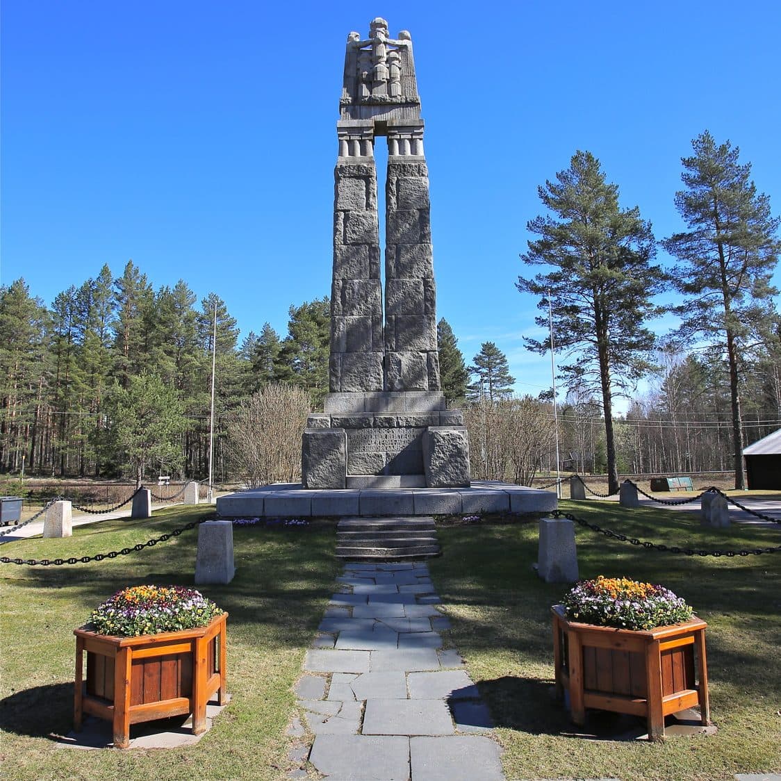 Fredsmonumentet i Morokulien Charlottenberg