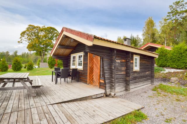 Exteriör för Haganässtuga på Haganäset.