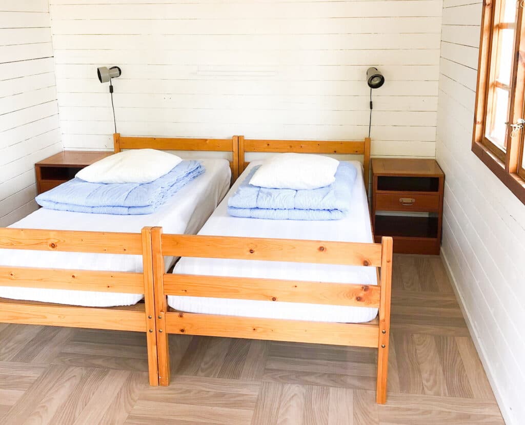 Interiör för Skymningshytt - en stuga på Herrgårdsliv.