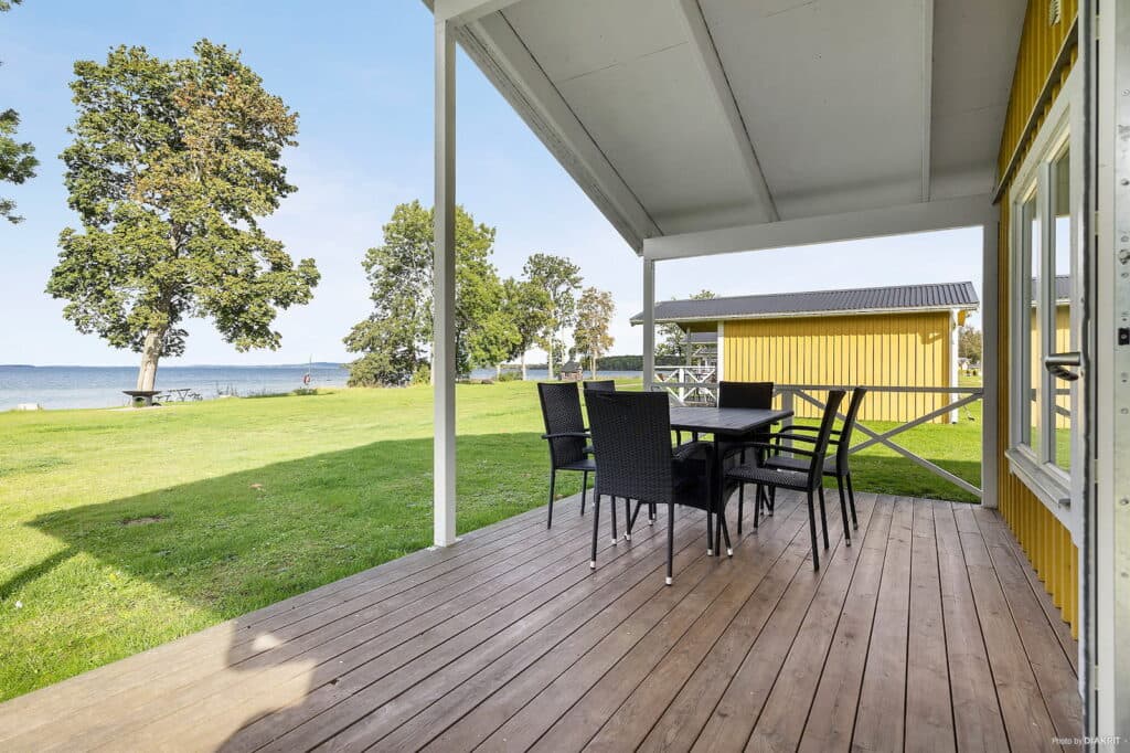 Altan för Vadstenastuga på First Camp Vadstena – Vättern